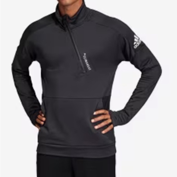adidas Other - Adidas Climaheat black 1/4 zip pullover
